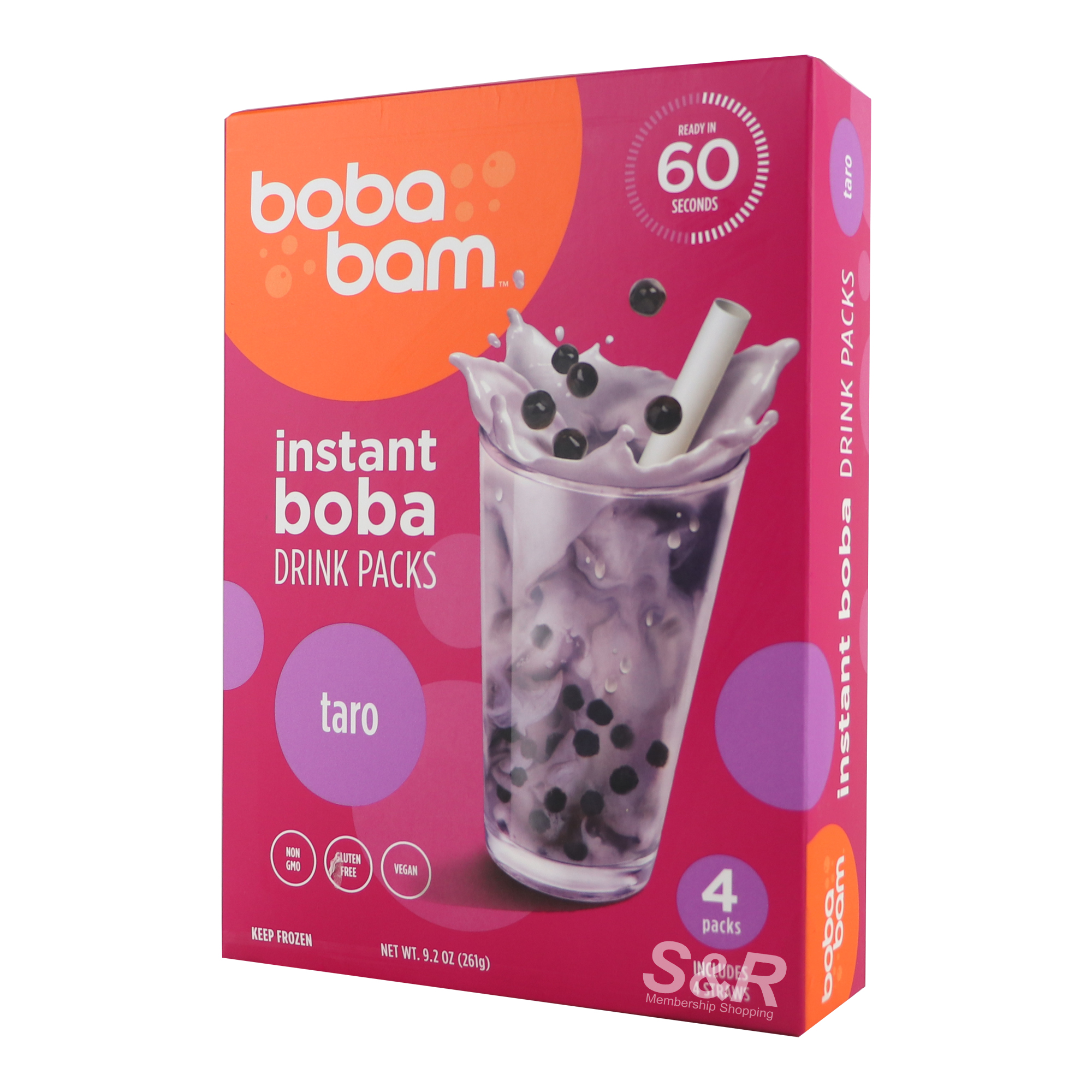 Boba Bam Taro 4 packs